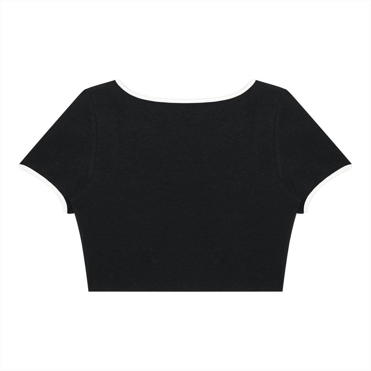 Women's Color Block Crop T-Shirt