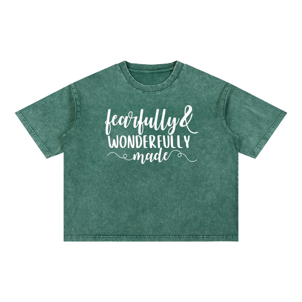 Mineral Wash Boxy Cotton T-Shirt