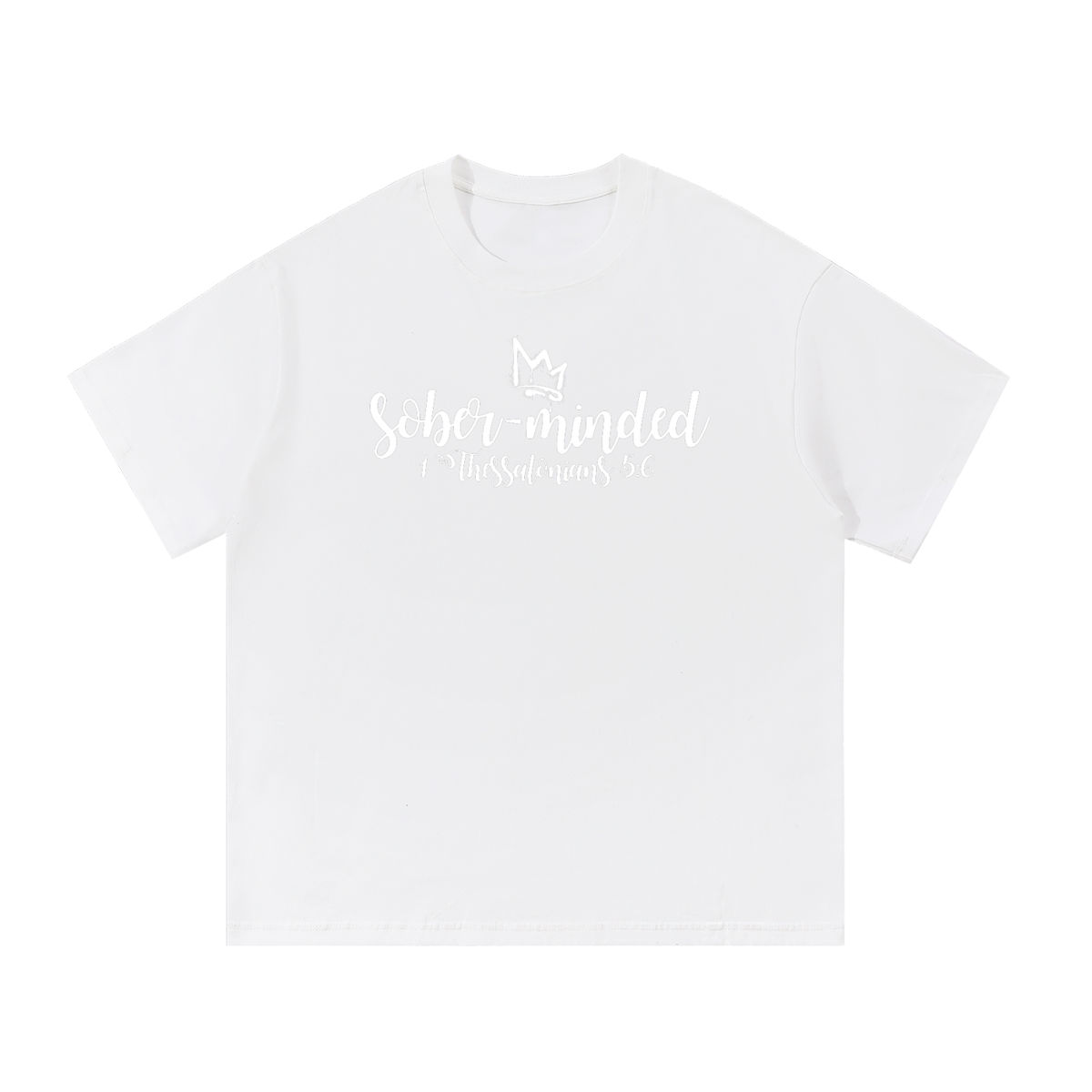 Sober-minded Cotton T-Shirt