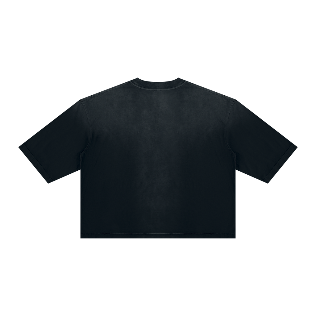Sober-Minded Unisex Vintage Wash Sunfade Boxy T-Shirt