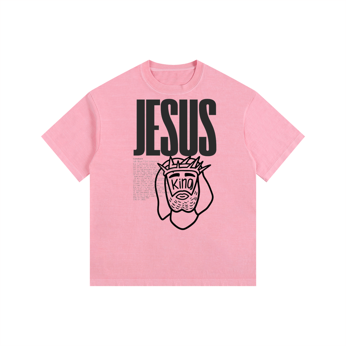 Vintage Washed Oversized Cotton T-Shirt