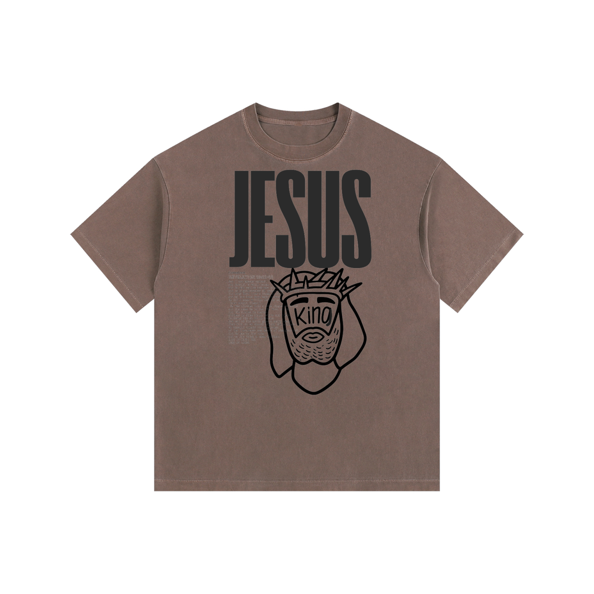 Vintage Washed Oversized Cotton T-Shirt