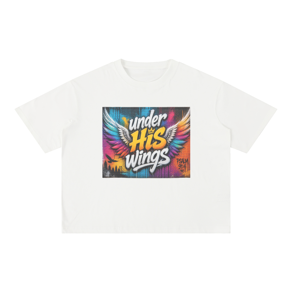 Mineral Wash Boxy Cotton T-Shirt