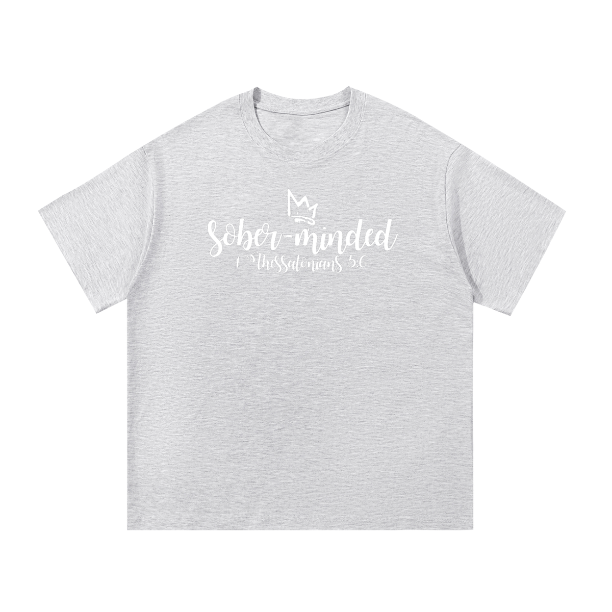 Sober-minded Cotton T-Shirt