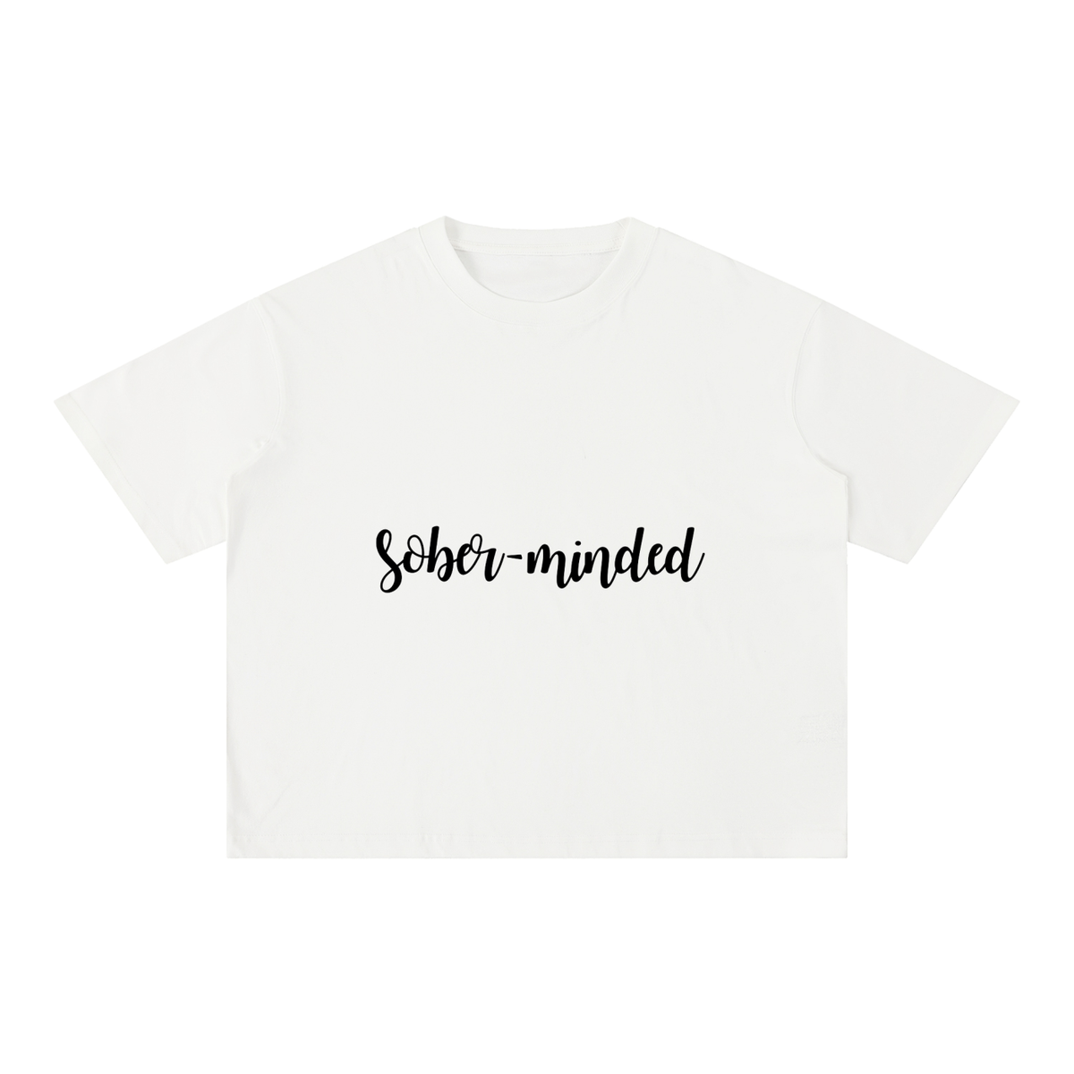 Mineral Wash Boxy Cotton T-Shirt