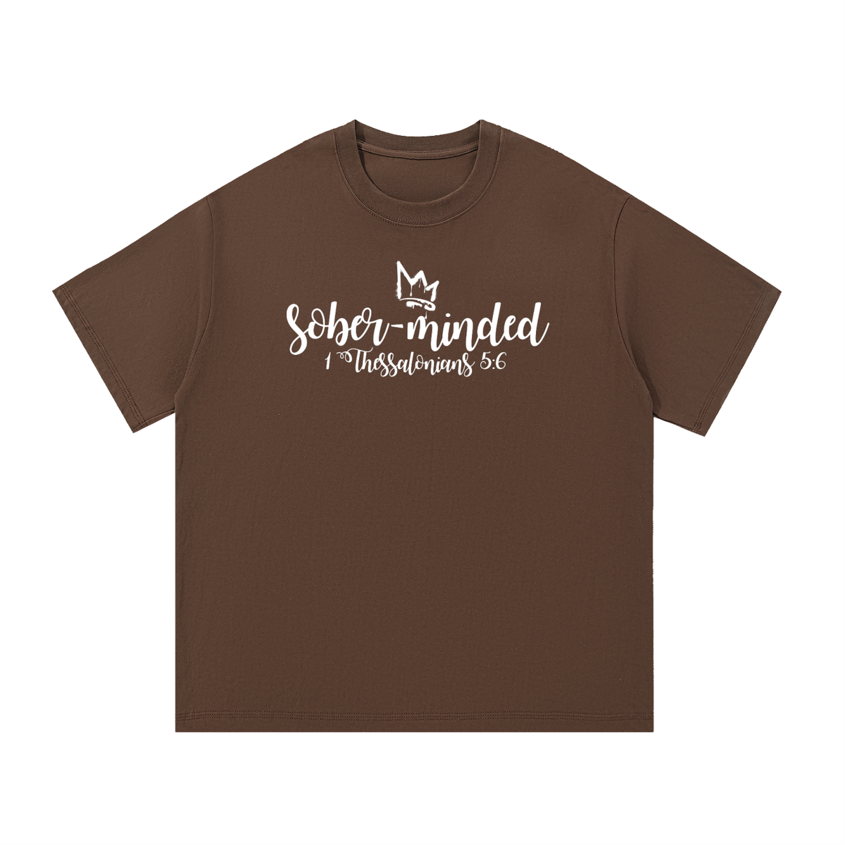 Sober-minded Cotton T-Shirt