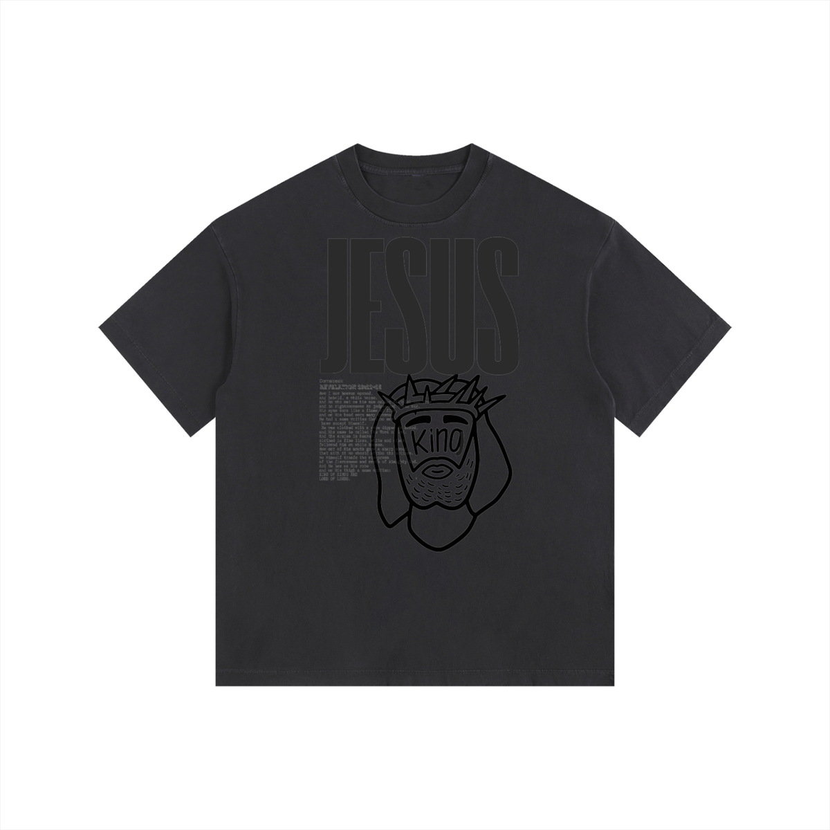 Vintage Washed Oversized Cotton T-Shirt