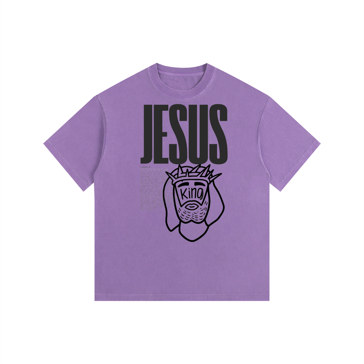 Vintage Washed Oversized Cotton T-Shirt