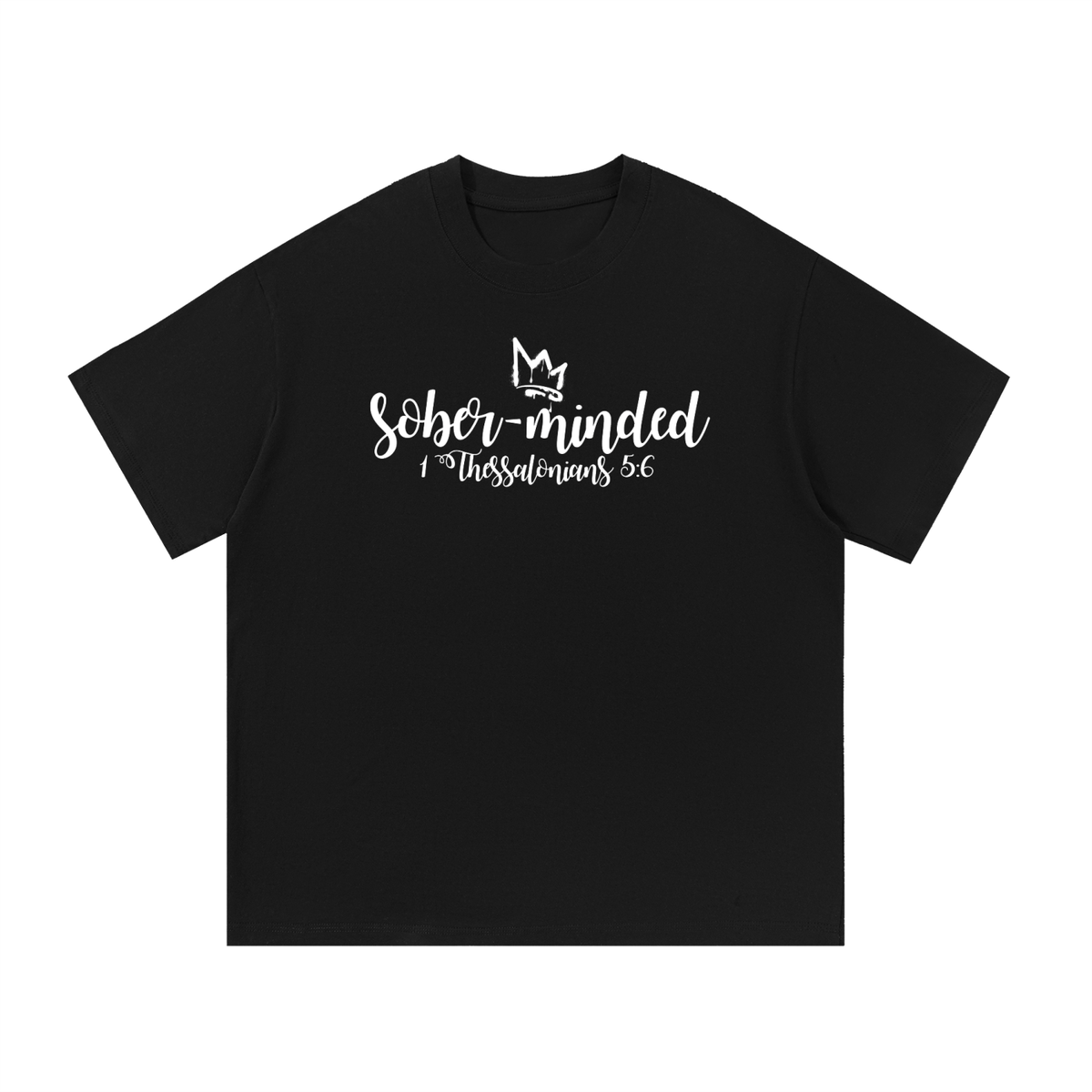 Sober-minded Cotton T-Shirt