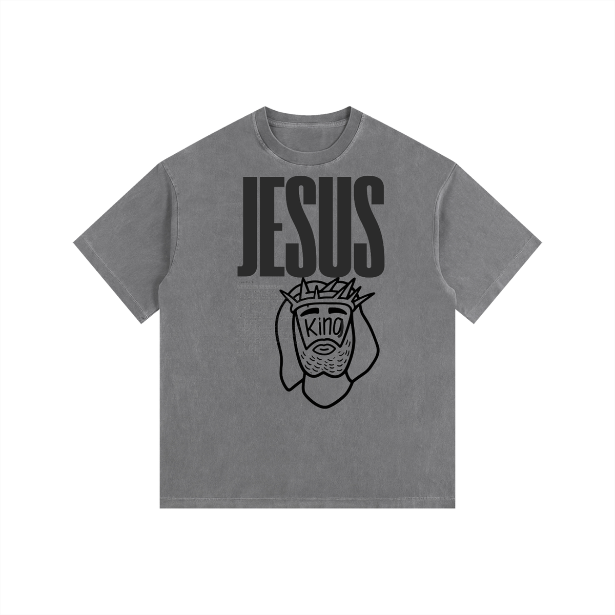 Vintage Washed Oversized Cotton T-Shirt