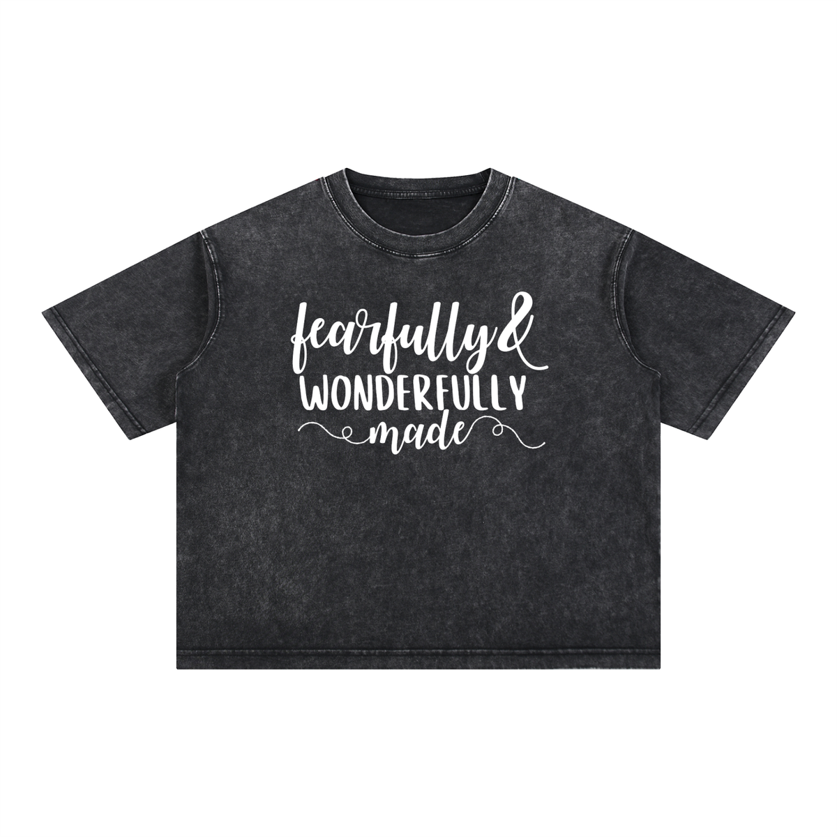 Mineral Wash Boxy Cotton T-Shirt