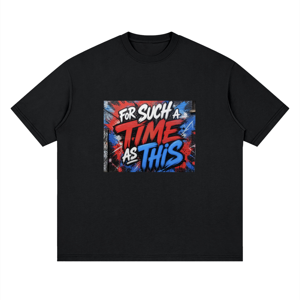 Streetwear Loose Drop Shoulder T-Shirt