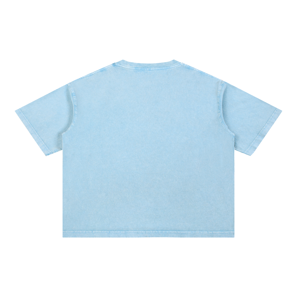 Under His Wings Mineral Wash Boxy Cotton T-Shirt