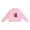 Esther Mock-Neck Crew Sweatshirt