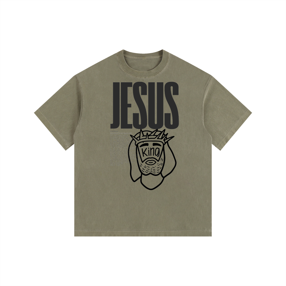 Vintage Washed Oversized Cotton T-Shirt