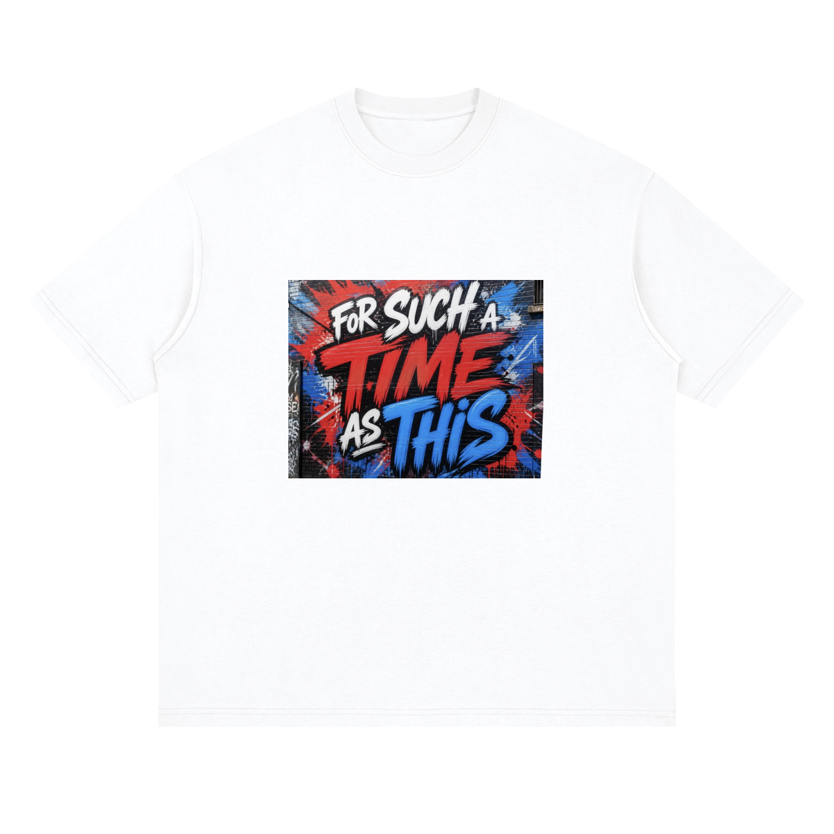 Streetwear Loose Drop Shoulder T-Shirt