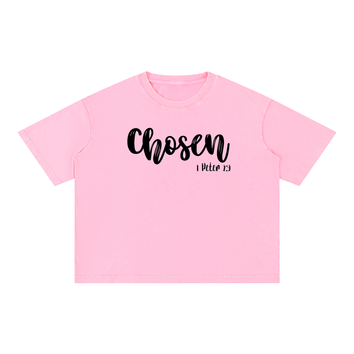 Mineral Wash Boxy Cotton T-Shirt
