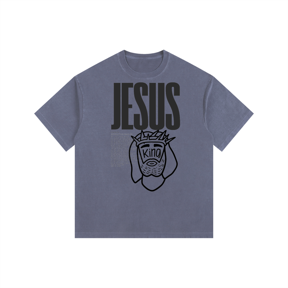 Vintage Washed Oversized Cotton T-Shirt