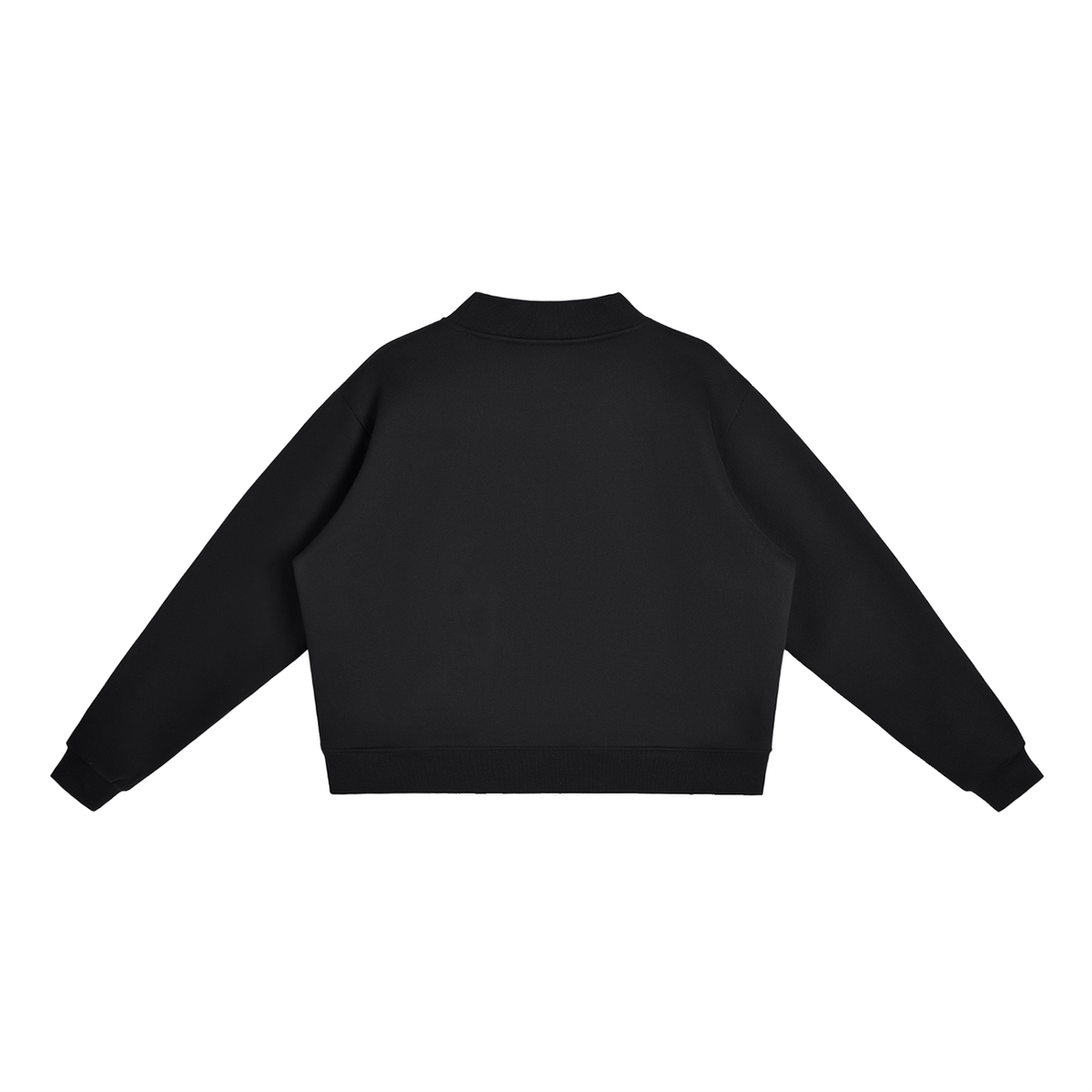 Esther Mock-Neck Crew Sweatshirt
