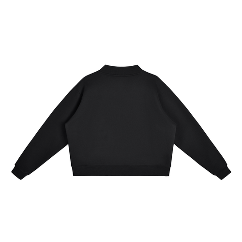 Esther Mock-Neck Crew Sweatshirt