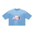 Unisex Vintage Wash Sunfade Boxy T-Shirt