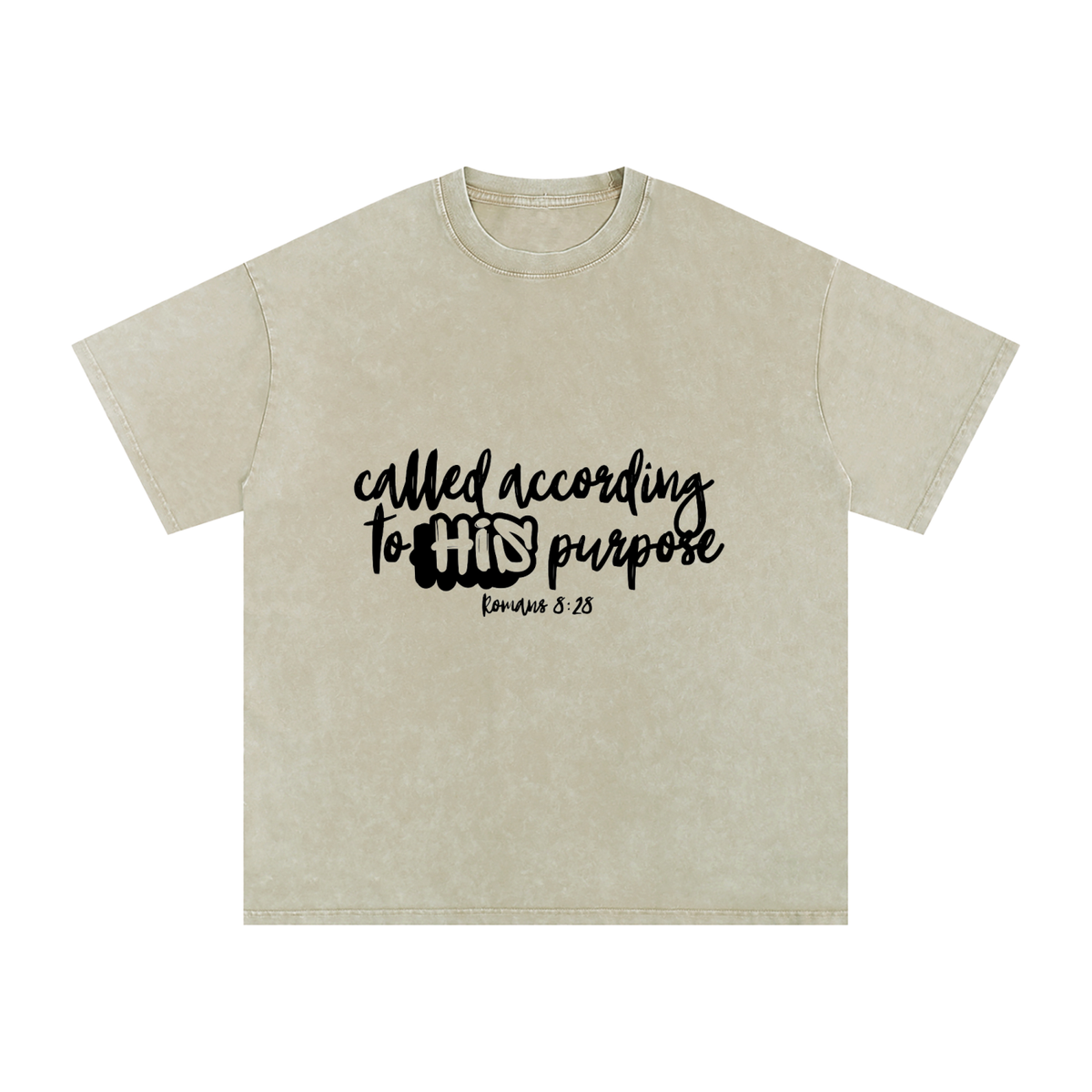 Romans 8:28 Oversized Cotton T-Shirt