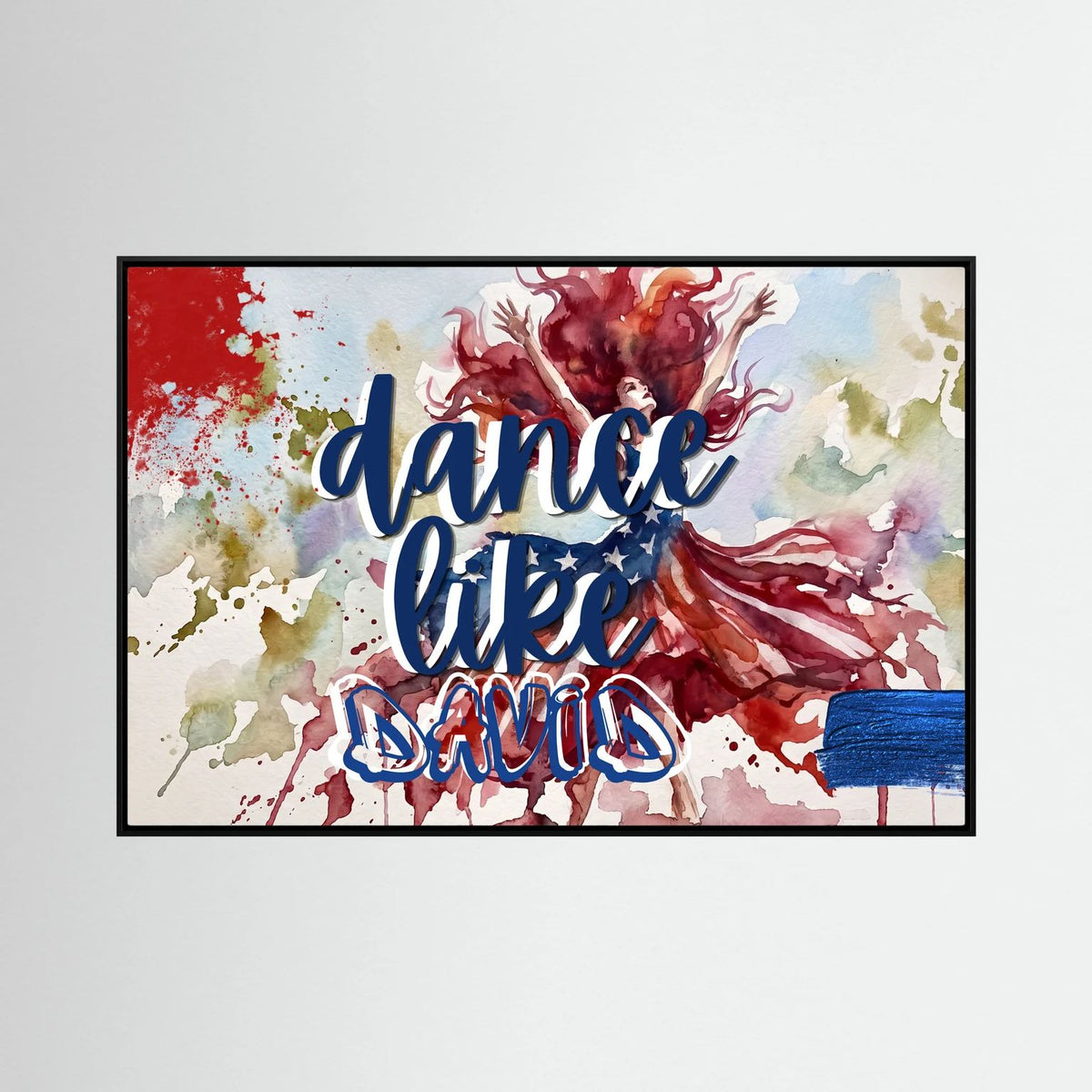 Dance Like David Canvas