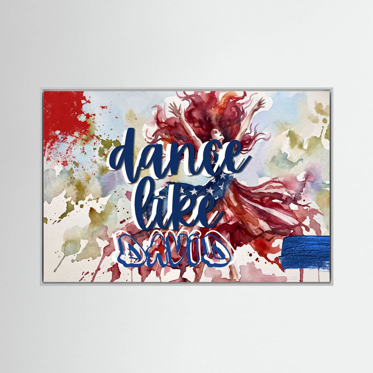 Dance Like David Canvas